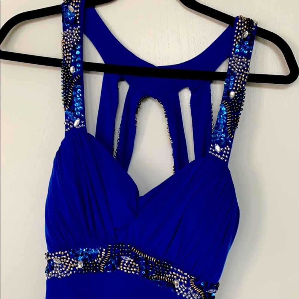 Sexy Elegant Blue dress